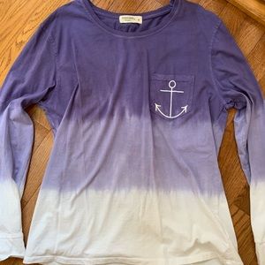 Purple Ombre Long Sleeve